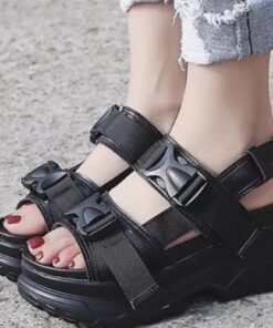 Sandal ulzzang đế cao (1)